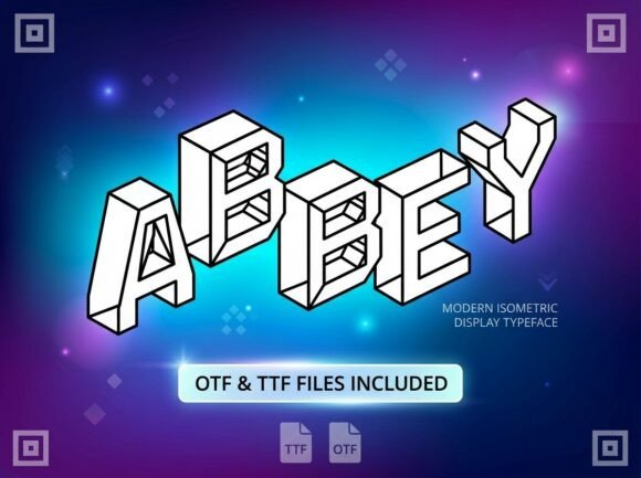 Abbey: A Decorative Font That Elevates Brand Identity