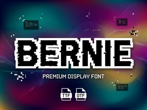 Bernie: The Display Font That Elevates Campaign Visuals