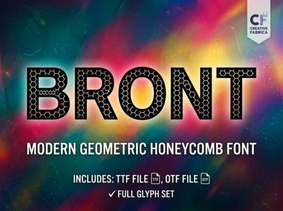 Bront Typeface: A Bold Choice for Display