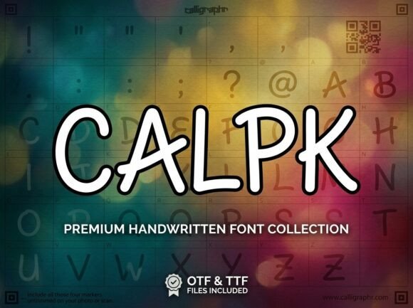 Calpk: A Bold Decorative Font for Campaigns