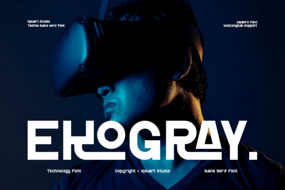 Ekogray: A Bold Typeface for Modern Brands