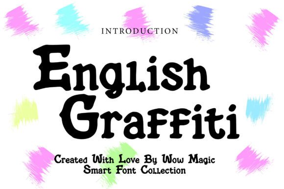 English Graffiti: A Slab Serif With Urban Grit