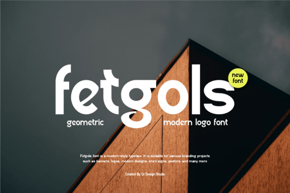 Fetgols Typeface for Bold Handmade Brands