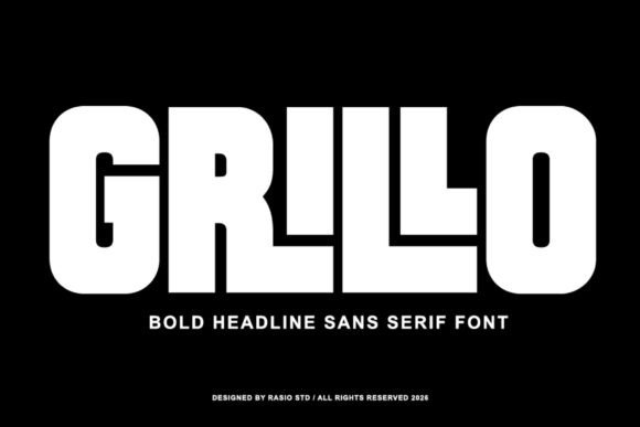 Grillo: The Bold Sans Serif Font for Impact