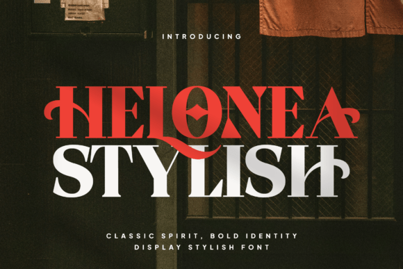 Helonea: A Serif Typeface for Editorial Design