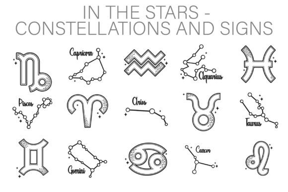 In the Stars Constellations Dingbats Font Review