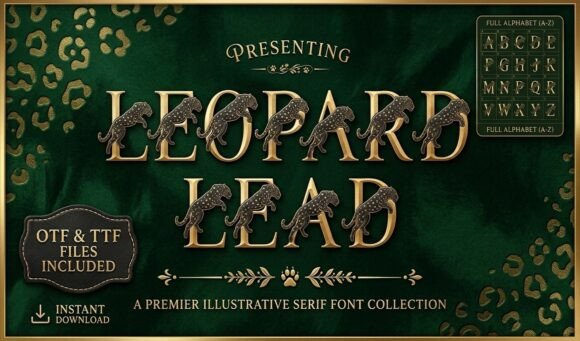 Leopard Leap Font for Bold Campaigns