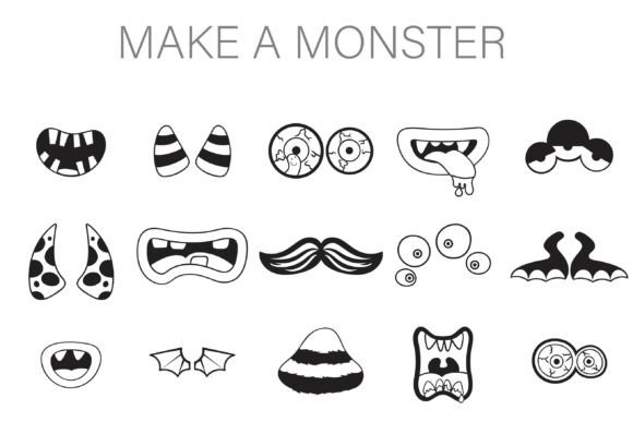 Make a Monster Dingbats: A Playful Typeface for Branding