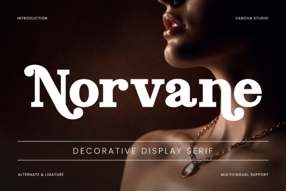 Norvane: A Bold Serif Font for Campaign Impact