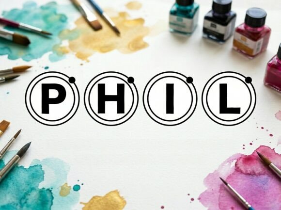 Phil: A Decorative Typeface for Editorial Design