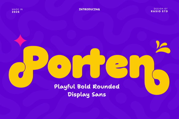 Porten: A Bold Typeface for Branding