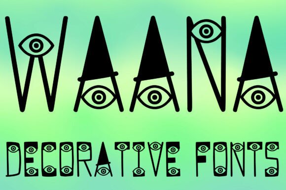 Waanaa: A Unique Decorative Font for Bold Brands