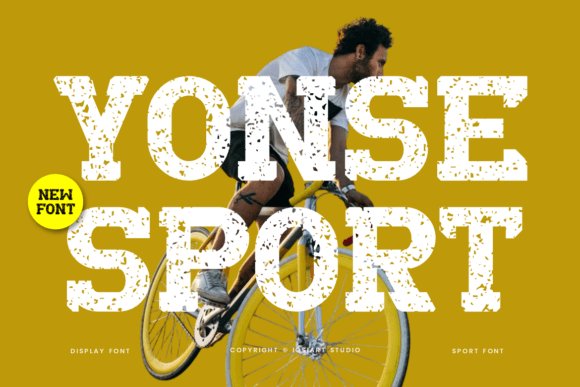 Yonse Sport Typeface for Bold Branding